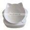 Cat Foot Shaped Multi-angle Adjustable Pets Feeder Water Bowl Neck Protection Dog Cat Bowl