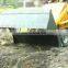 Skid steer 4 in 1 bucket mini front loader