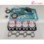For MITSUBISHI S4SD full complete gasket kit with cylinder head gasket
