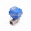 2 way CWX25S  mini electric actuator motor operated ball valve
