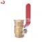 JD-4010 High Quality Stainless Steel  Flange Ball Valve Gear Operated