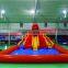 Large inflatable slide with pool, Large inflatable water slide for adult / Inflatable dry slide and pool