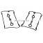 Free Shipping!078198025 FOR AUDI A4/A6 V6-ENGINE ROCKER COVER/CYLINDER HEAD GASKET SEAL 2 PCS