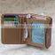 Fashional leather wallet Billetera Para dama de calidad simple and cheap style Foldable Cartera