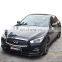 2015-2017 carbon fiber body kit for Infiniti Q50L CMST style front lip rear diffuser side skirts and trunk spoiler hood bonnet