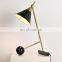 New Office Table Chrome Lamp Marble Concise Table Lamp
