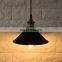 Black Metal Cover Pendant Light for Coffee Bar Restaurant
