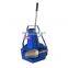 Portable slump cone set stainless steel with tamping rod