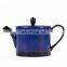 Nordic Modern Simple Deep Blue Ceramic Coffee Mug Tea Cup Dinner Plate Ceramic For Porcelain Top Table Ware