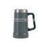Wholesale Low MOQ Double Wall 700ML Stainless Steel Vacuum Insulation Thermos Beer Tankard Stanley Coffee Beer Travel Mug Cup