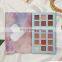 Valentine empty heart palette pan matte makeup kit love eyeshadow palette with custom logo