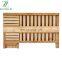 Bamboo Dish Rack Drying Bamboo Dish Drainer Folding Countertop 2 Tier Wooden Utensil Dryer