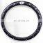 Autoaby Fashion Women PU Leather Car Steering Wheel Covers Diamond Auto Steering-Covers Cases for Lady Girls Car Accessories