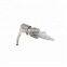 Free sample chrome 1cc / 2cc stainless steel 304 liquid soap penis lotion pump 24/410