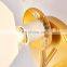 LED NEW Ball Simple Style Metal Glass Lampshade AC85-265V E27 Bedside bedroom living room workshop Wall Lamps