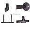 Industrial Retro Wall Mount Iron Pipe Shelf Hung Bracket Diy Storage Shelving Bookshelf