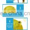 Yellow ABS Material Eyewash Safety Combination Emergency Shower Eye Washer
