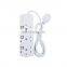 2021 New 13A Power Socket 3M 4 Gang Lead Cords Universal  Power Extension Socket