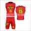 Custom Blank Package Deal Quarterback Training Flag 7 on 7 Sublimated Compression Set Jerseys 7v7 Football Uniform