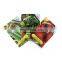 3 side seal bag foil laminated aluminum foil seed packet