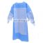 Disposable non woven PP/SMS Reinforced disposable surgical gown
