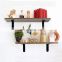 Multifunctional Solid Bedside Modern Luxury Home Organizer Wall Mounted Book Floating Wood Shelf