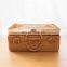 Rattan Woven Boho Bag With Handle handmade suitcase