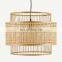 Best Selling Rattan Lampshade Handmade rattan pendant light wicker ceiling light decor manufacturer