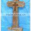 wholesale decorative antique standing wooden crosses for home&garden decor. HW15A00348