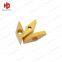 VBMT160408-HQ Carbide Turning Insert with CVD Yellow Coated for Steel
