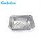 Rectanglar Aluminum Foil Container Wrinkle Wall Container