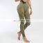 Women Yoga Set Gym Clothing Seamless Leggings Cropped Shirts Workout Sport Suit Women Long Sleeve Fitness Set Active Wear