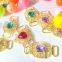 Bling Shoe Lace Charms DIY Decorations Shoelaces Metal Buckle Charms Rhinestone Shoes Accessories Laces