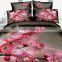 2016 The Most Fashionable 3D Cotton Printed Bedding Of Flower Design