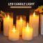 7.5cm Diameter 10/12.5/15/17.5/20cm Height Battery - Operated Led Flameless Tealight Candle, Flickering for Wedding, Home, Bar & Christmas Decor