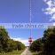 Q345 HDG Low Voltage Electric Metal Utility Poles 32M 20KN / Hot Rolled Steel Pole