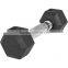 Hex Rubber Dumbbell 2kg-32.5kg
