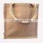 Surpermarket promotional High qulaity jute shopping bag