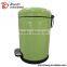 3 liter colorful stainless steel garbage can with arch cover