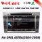 WECARO 2 Din Bluetooth Pure Android 4.4.4 Car Navigation Radio Gps for Opel Astra 2004 - 2009