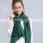 Korean Ladies Fashion Rose Flower Embroidery Shawls and Wraps Wholesale