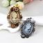Fashionable Jewelry Noble Classic Cameo Crystal Vintage Brooch