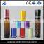 amber blue clear roll on perfume glass bottle with aluminum cap plastic cap