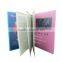 7 inch screen usb charge business video promotion booklet lcd card display video paper player booklet with rechargable battery