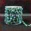 Blue Turquoise Rosary Beads Chain Wire Wrapped Handmade Chain                        
                                                Quality Choice