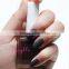 Hotselling Pure black matte nail polish 12ml