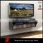 Living room furniture wall mounted wooden lcd tv stand