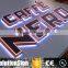 building sign 3d front lit channel letter with acrylic face