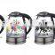 Cheap price glass electric kettle 1.7L