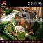 commercial style interior layout contruction building scale model